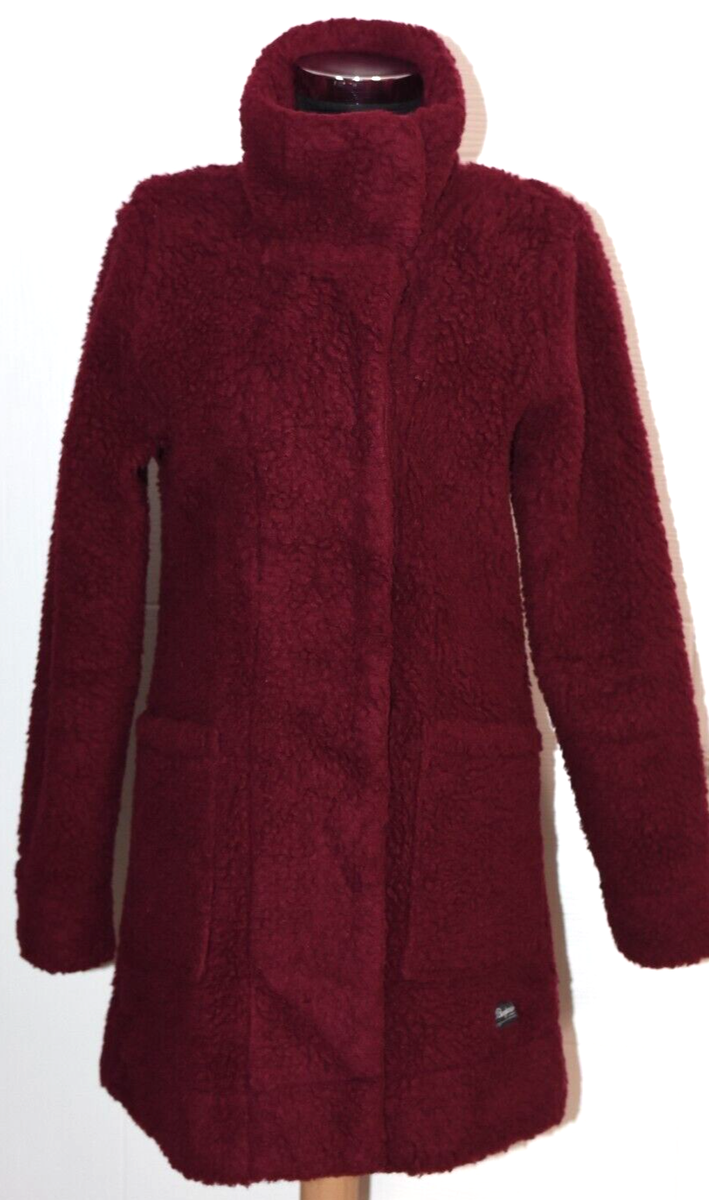 Bergans Oslo Loosefit Jacket Damen Jacke Wolle Mantel XS