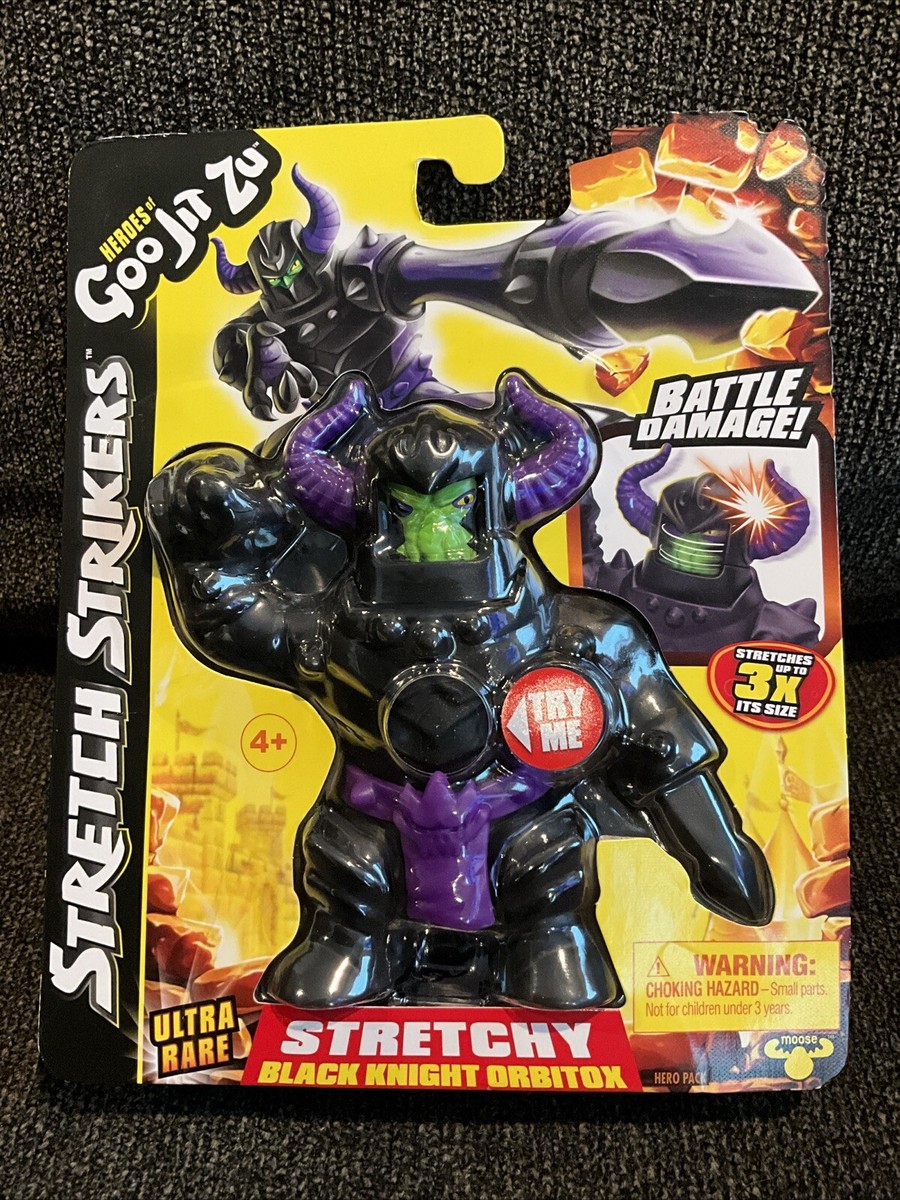 Heroes Of Goo Jit Zu Stretch Strikers Black Knight Orbitox Heroes Of Goo Jit Zu Stretch Strikers Black Knight Orbitox