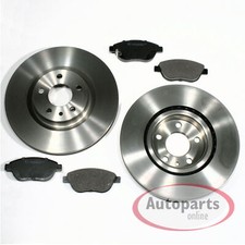 Bremsscheiben Ø 256 mm Bremsbeläge vorne für Kia Rio IV + Hyundai i20 II