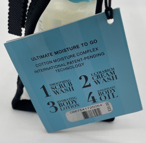 4pc Victoria's Secret CLOUDBERRY To Go Set Wash Scrub Lotion Oil Retired HTF!! - Picture 6 of 6