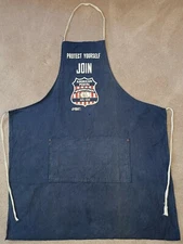 Vintage 80s United States Postal Worker Apron - American Postal Workers Union