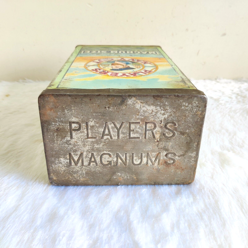 1930s Vintage Players Navy Cut Magnum Size Cigarette Advertising Tin Box CG417 - Picture 5 of 6
