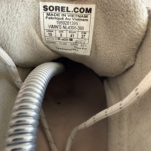 Sorel Kinetic Renegade RNGD Caribou Stiefel Damengröße 10 grau grün wasserdicht - Bild 7 von 11