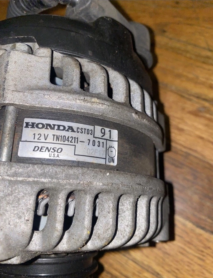 21 23 ACURA TLX Alternator 2.0L ID TN104211 7031 OEM - Image 2 of 4