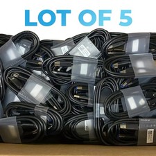 LOT OF 5 NEW Dell Cable USB 3.0 A to B for HP Cannon Epson   Printer Scanner