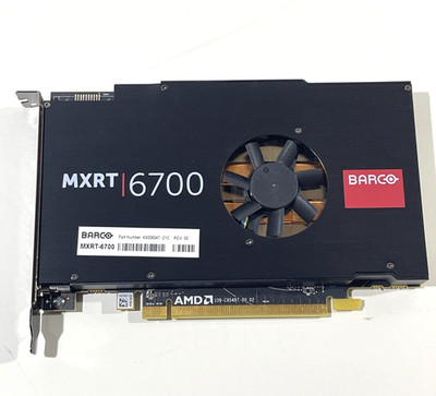 Barco MXRT 6700 8GB GDDR5 4x DisplayPort PCIe GPU Graphics Card K9306047