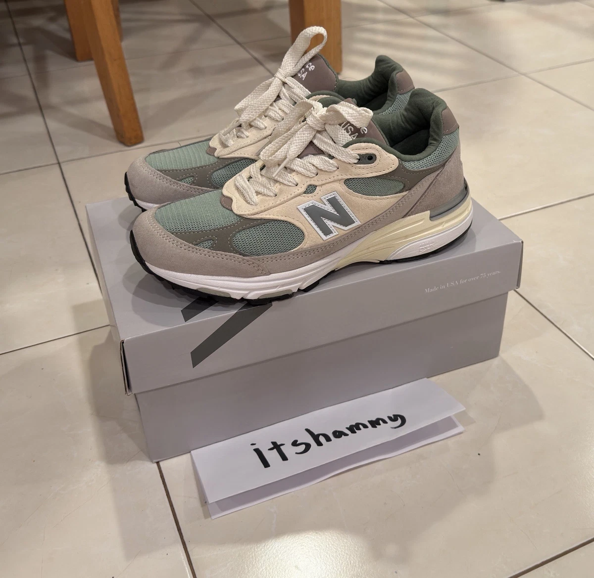 Preços baixos em New Balance Kith x 993 Made in USA Spring 101 | eBay