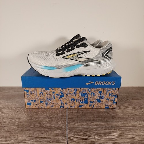 NEW! BROOKS Glycerin GTS 21 Cushion Support Men Size 10.5 Coconut/Forged Iron - Picture 7 of 8