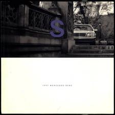 1997 Mercedes-Benz S Class sales brochure S 320 S 420 S 500