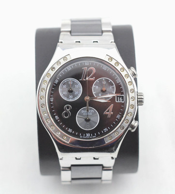 Swatch Irony V8 Dreamnight Chonograph Ref: YCS485GC Siwss Made Uhr # 13100