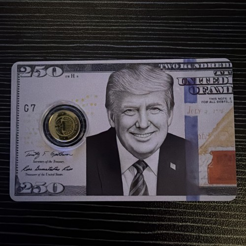 Donald TRUMP 250th Anniversary 1/1000 Oz Gold Coin 12$ Liberia 2026 | eBay