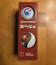 TaylorMade Ginza Japan Exclusive TP5x golf balls –- Mt. Fuji -- one sleeve of 3