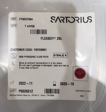 Sartorius FFB207584 Standard Flexboy 20L with EVA Tubes