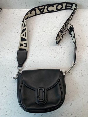 Marc Jacobs Umhängetasche schwarz Leder Einheitsgröße