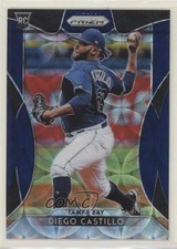 2019 Panini Prizm Tier III Navy Blue Kaleidoscope 6/35 Diego Castillo #240 7ka