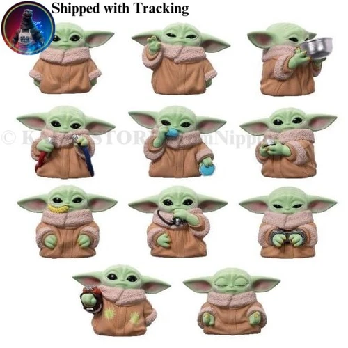 Star Wars Mandalorian Grogu Soft Vinyl Pet Mascot 1Box (11pcs) Japan Exclusive