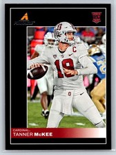 2023 Panini Chronicles Draft Picks Pinnacle Tanner McKee Rookie RC #15