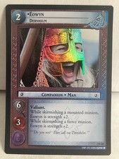 LOTR TCG Eowyn, Dernhelm 7R228 FOIL LP/NM Return of the King (Decipher) Beaut!
