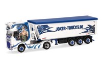 Herpa 317726 Daf Xf 105 Euro6 StöFfelliner-Sattelzug Joker Trucks