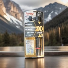 Korky Universal Toilet Fill Valve 528X Black Fits TOTO Kohler American Standard