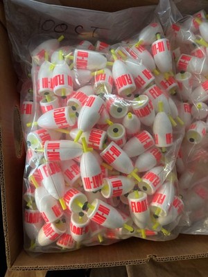 2'' slotted fishing floats 100ct