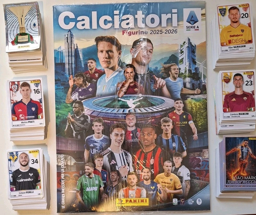 PANINI SET COMPLETO Calciatori 2000 + Vuoto Album Vide Mint Collector