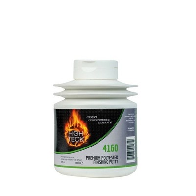 High Teck Products 4160 Premium Polyester Finishing Putty, Beige, Liquid, 268 g/