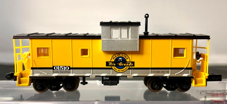 Atlas N Scale Extended Vision Caboose Rio Grande #01510 - Image 2 of 4