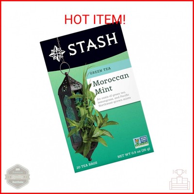 Stash Tea Moroccan Mint Green Tea, 20 ct