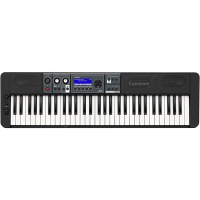 Casio Casiotone CT-S500 61-Key Portable Keyboard, Black