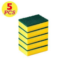 30/5Pcs Magic Cleaning Sponges Double-Sided Reusable Kitchen Sponge Wipes Pan Po