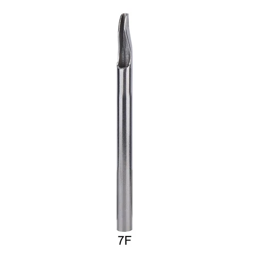 Einweg-Edelstahl Tattoo Tube Tattoo Düse Tipp Für Tattoo Griff Zubehör (7F) KUI