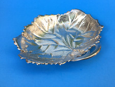 Leaf-Shape Nut Candy Dish By Wilcox International Silver