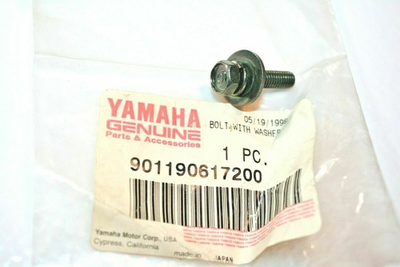 #ad Yamaha 90119 06172 Washer Bolt QTY 4 XT225 TTR FZ YZF R6 XTZ1200 OEM $19.99