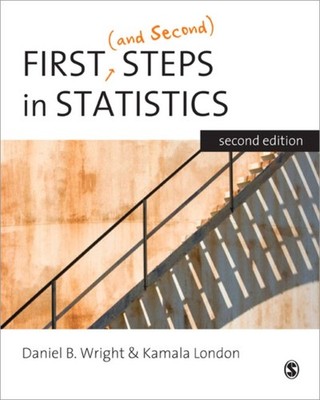 FIRST & SECOND STEPS IN STATISTICS by Daniel B. Wright Paperback Self Help