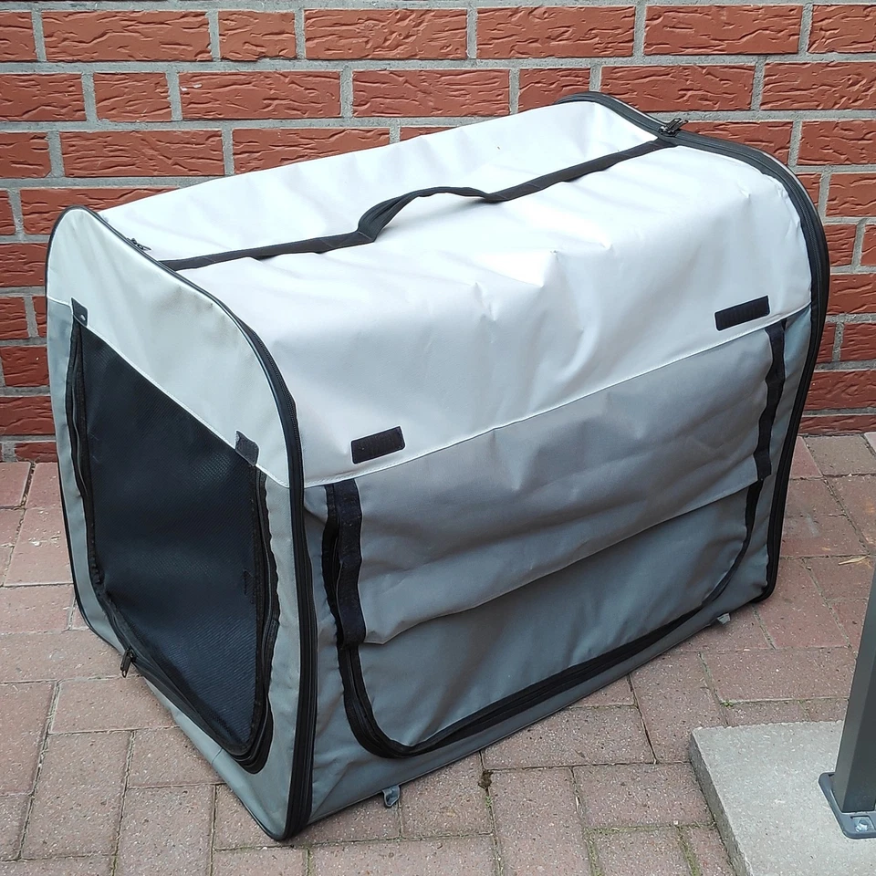 Trixie Hundebox Hundetransportbox Soft Kennel Basic - 55 × 65 × 80 cm | Gr. M  - Bild 3 von 4