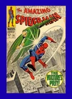 Amazing Spider-Man #64 - Iconic John Romita Vulture Battle Cover - 1968 - VG/FN