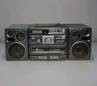 Vintage Panasonic RX-DT690 Boombox Stereo Radio CD Cassette Player S-X85 Speaker