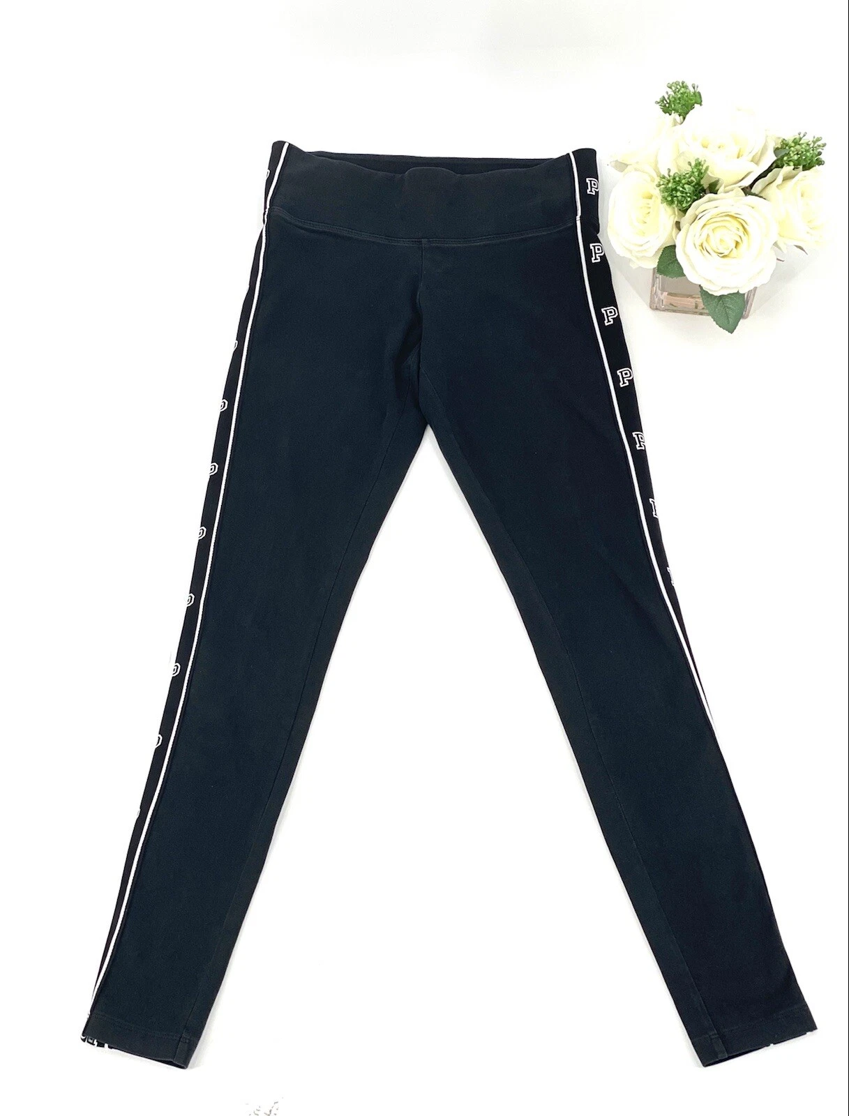 victoria-secret-vs logo full length leggings