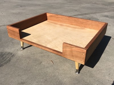 mid century dog bed