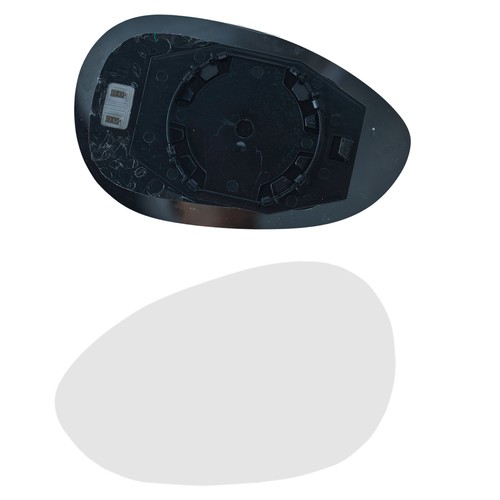 1 PCS Left Passenger Side Heated Wing Mirror Glass For Fiat 500 500c 2007-2023 - Picture 2 of 6