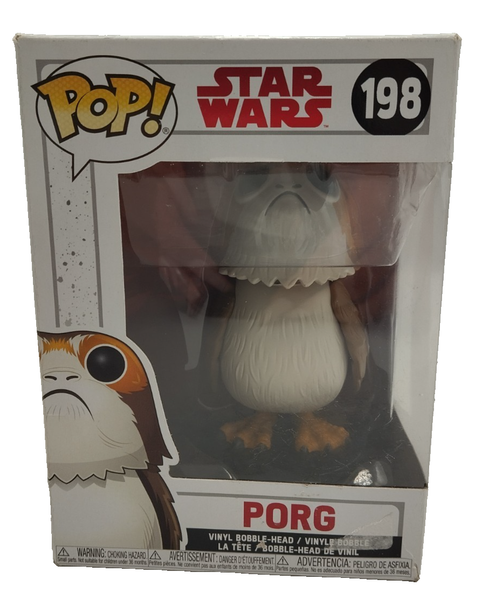 Funko Pop! Figur - Porg - Limited Chase Edition - Star Wars - 198 - Neu & Ovp *-image