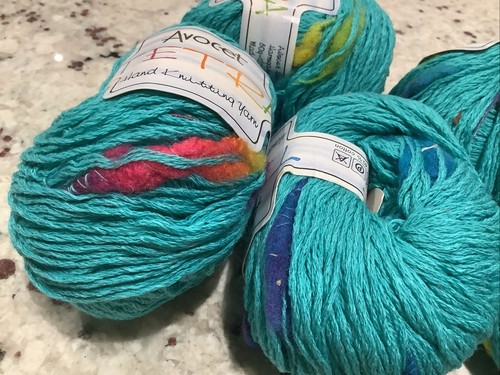 Avocet TETRA Designer Double Knitting Wool/ Yarn/ Cotton/ 5X 50g 250g Aqua Blue - Picture 3 of 7