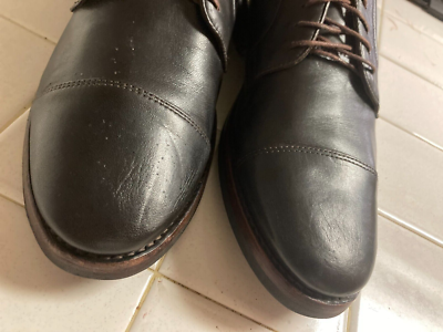 LL Bean Black Oxford Leather Lace up Power Walking Driving Business Shoes 10 D LL Bean Black Oxford Leather Lace up Power Walking Driving  main image 4
