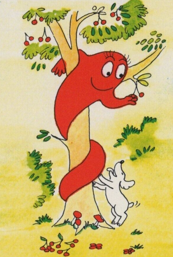 1976 Barbapapa BARBABRAVO Trading Card 3.75