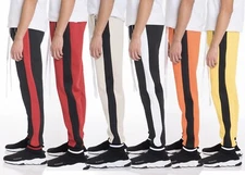 Mens Essentials Single Jersey Stripes Pants Single Stripes Jogger Good Quality