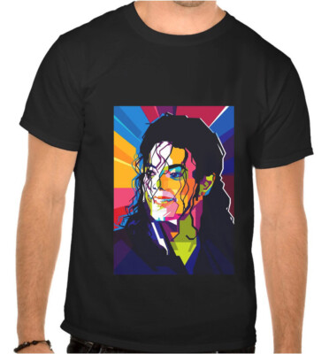 Michael Jackson Pop Rock Music schwarz T-Shirt -1154