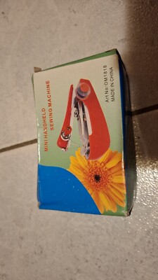 Mini Näh-setRed Mini Needlework Clothes Useful Portable Sewing Machines Handwork