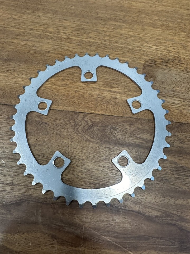 Vintage Chainring 42 Tooth 110 BCD 42t Silver Steel Road MTB BMX | eBay