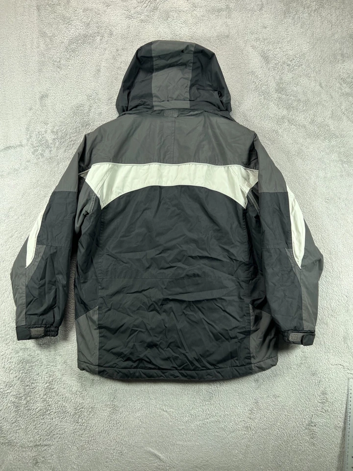 Free Country FCXTREME Boys Teen XL 14 Winter Coat Hooded Black Insulated Jacket - Image 2 of 4